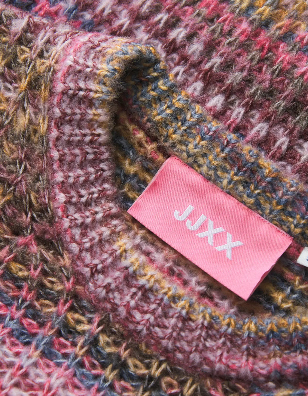JXSIMONE SPACE DYE CREW NECK KNIT