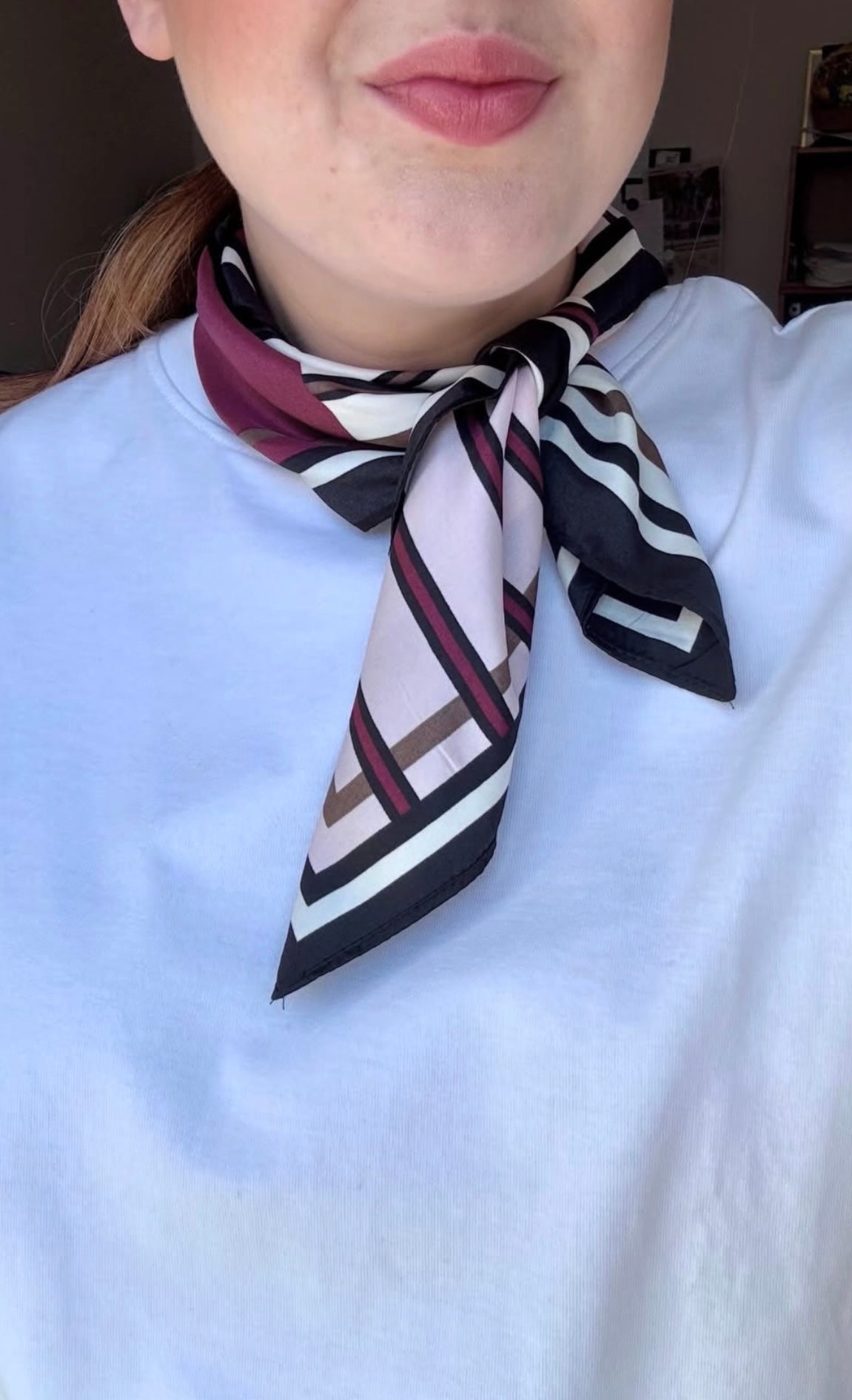 PCAMANDA SQUARE SCARF