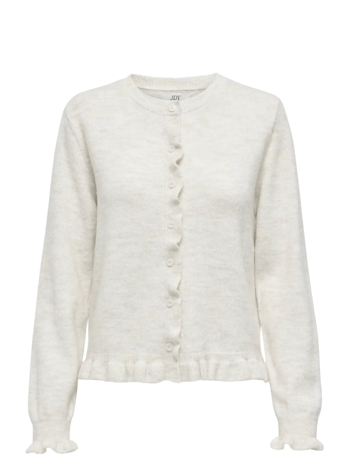 JDYLETTY L/S ON FRILL CARDIGAN KNT