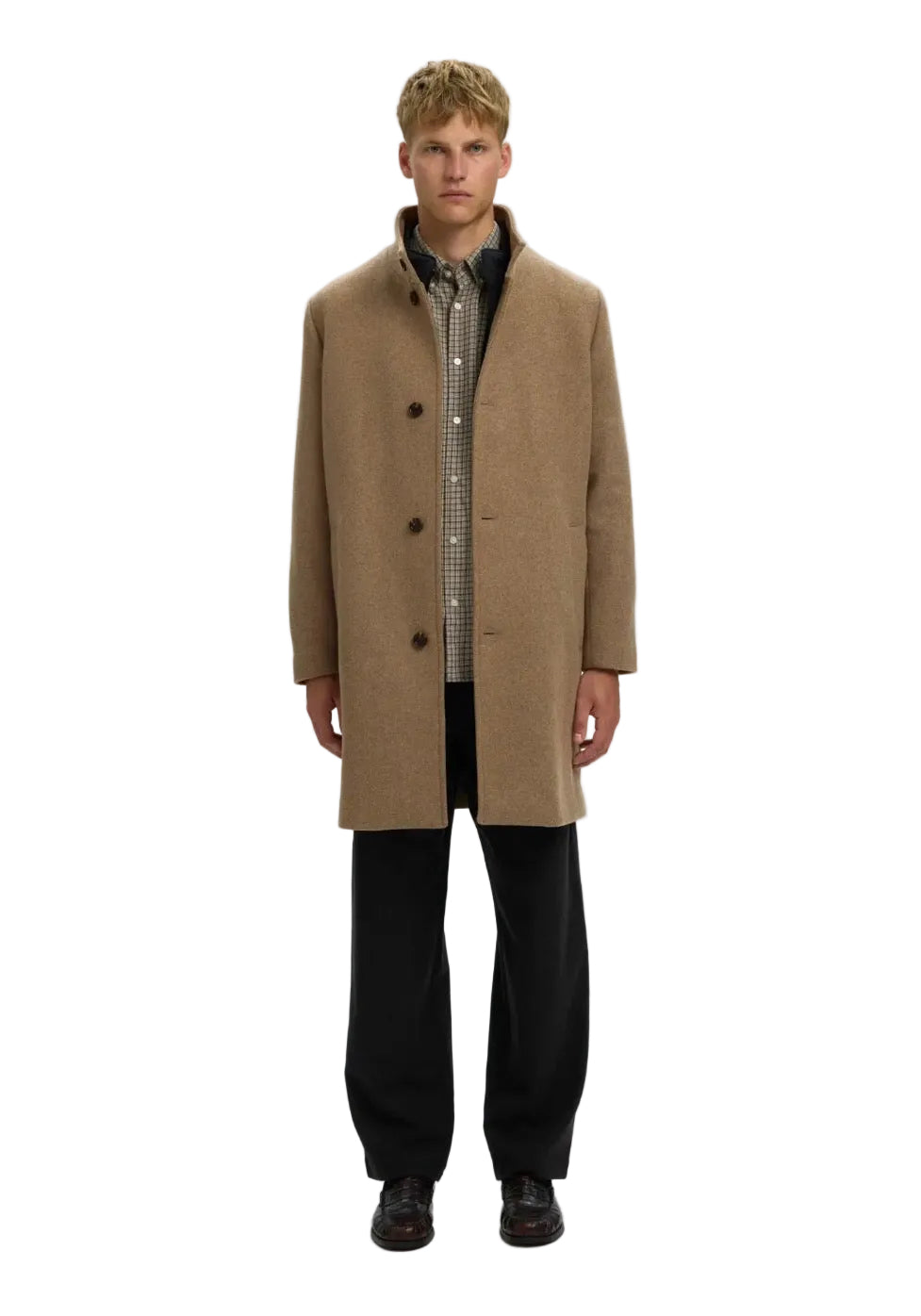SLMRAINAR WOOL BLEND COAT