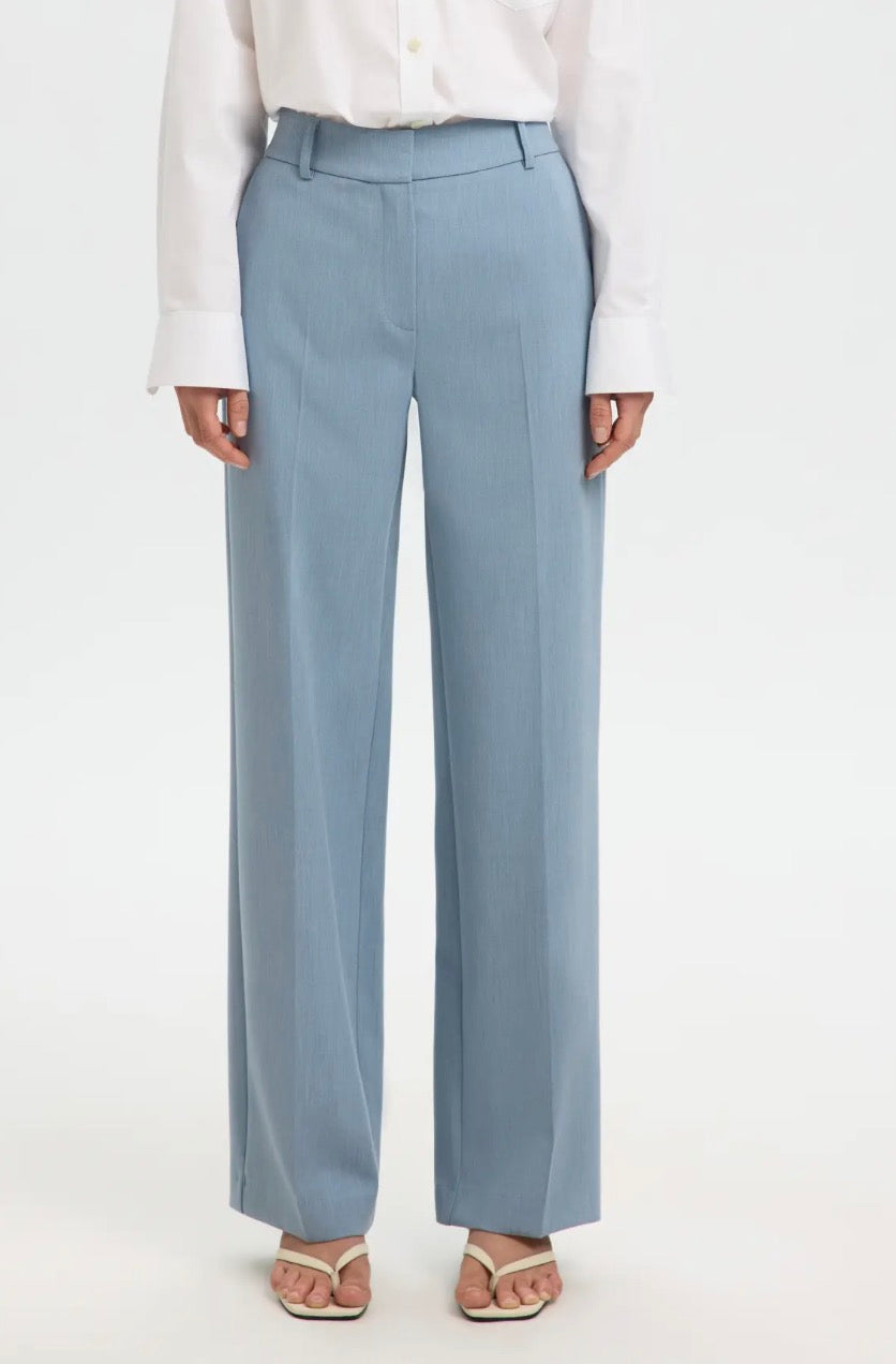 SLWRITA MW WIDE PANT MEL