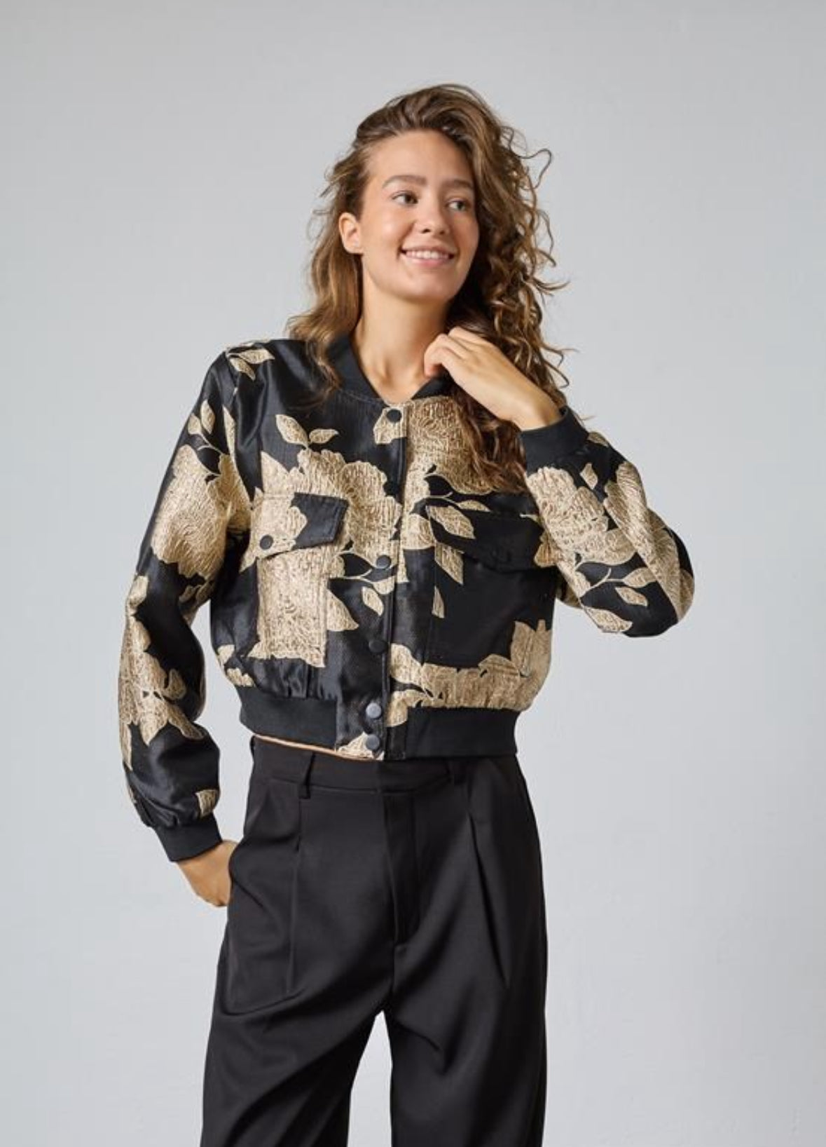 Garwin jacket Black/Gold