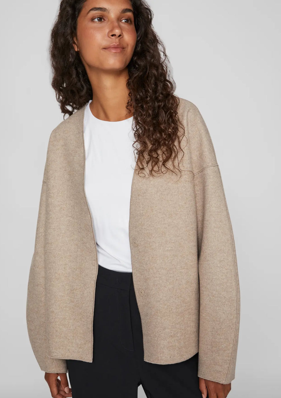 VIJUICE LOOSE L/S JACKET