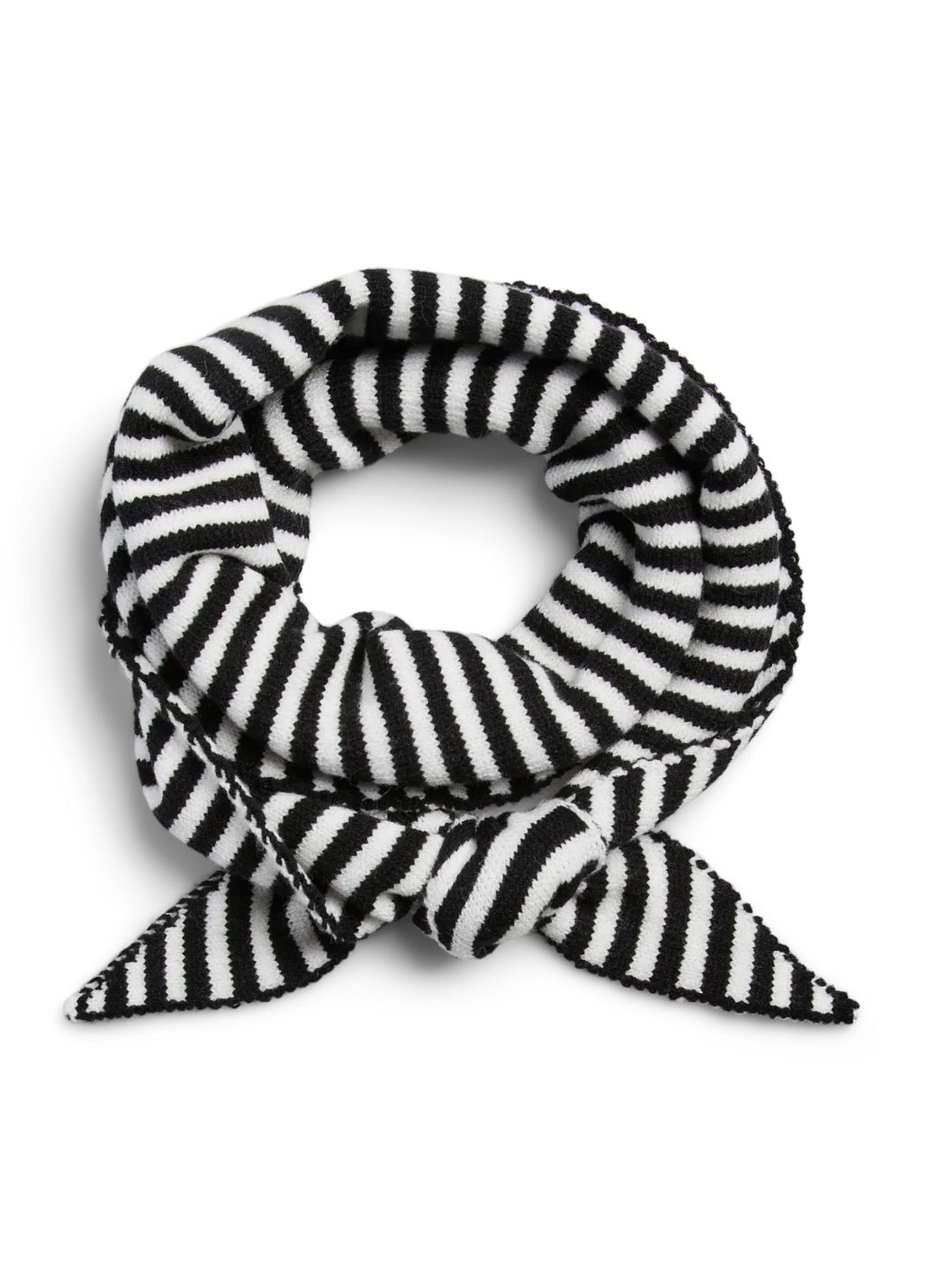 PCKOMMA TRIANGLE SCARF RANDIG