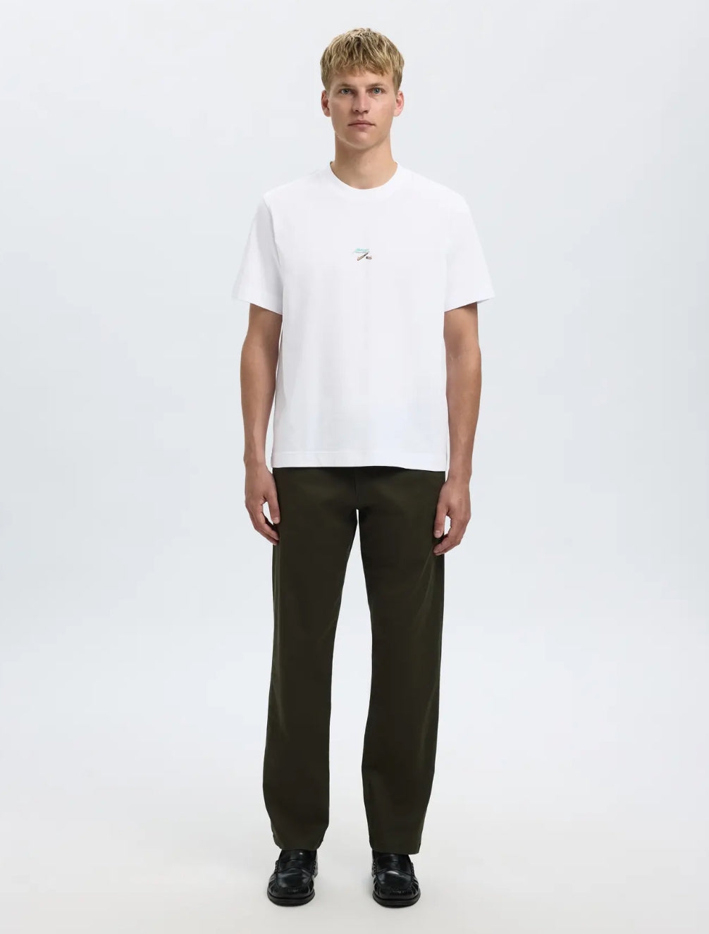 SLHPETE LICENSE SS O-NECK TEE