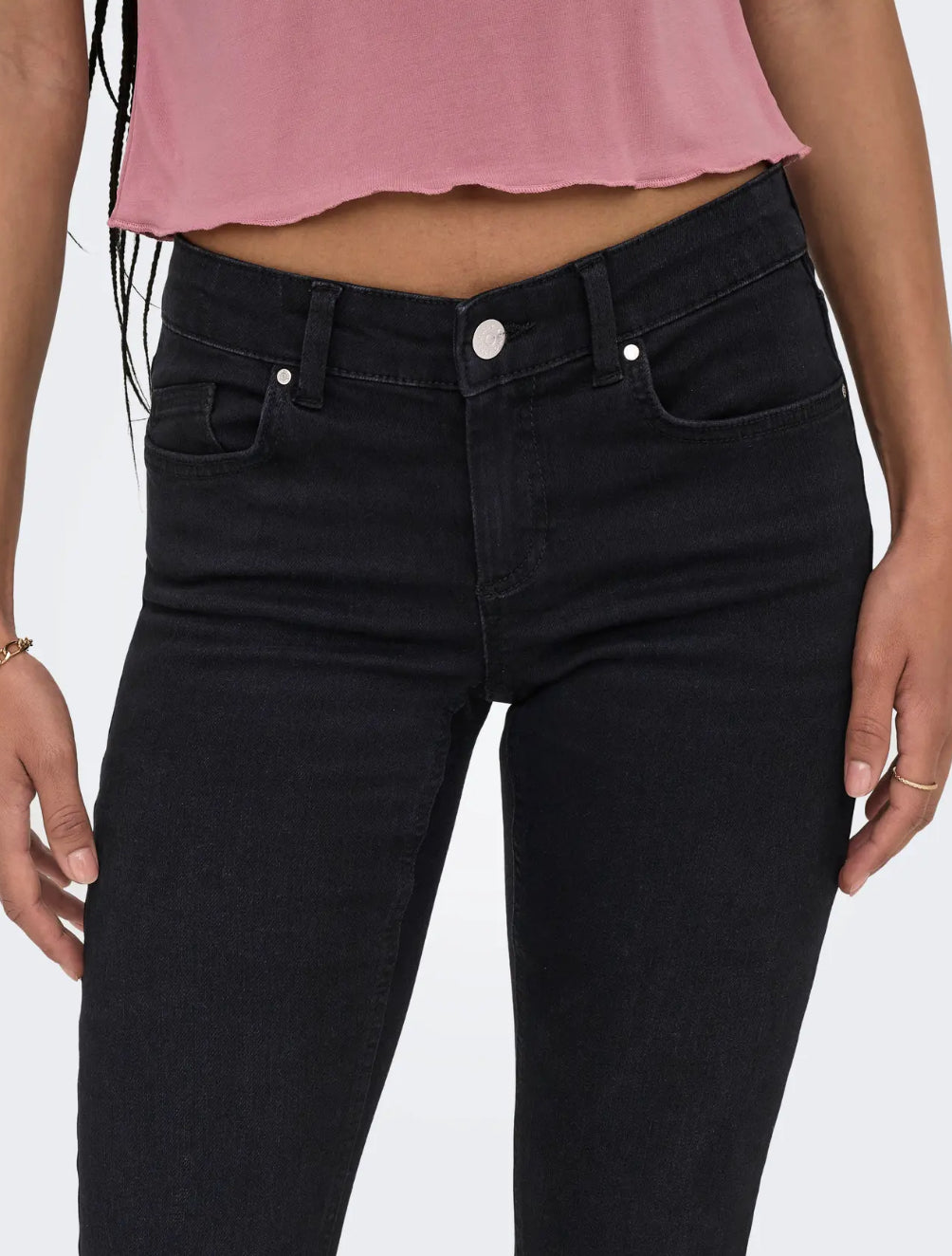 ONLBLUSH LOW WAIST FLARED DNM REA1099