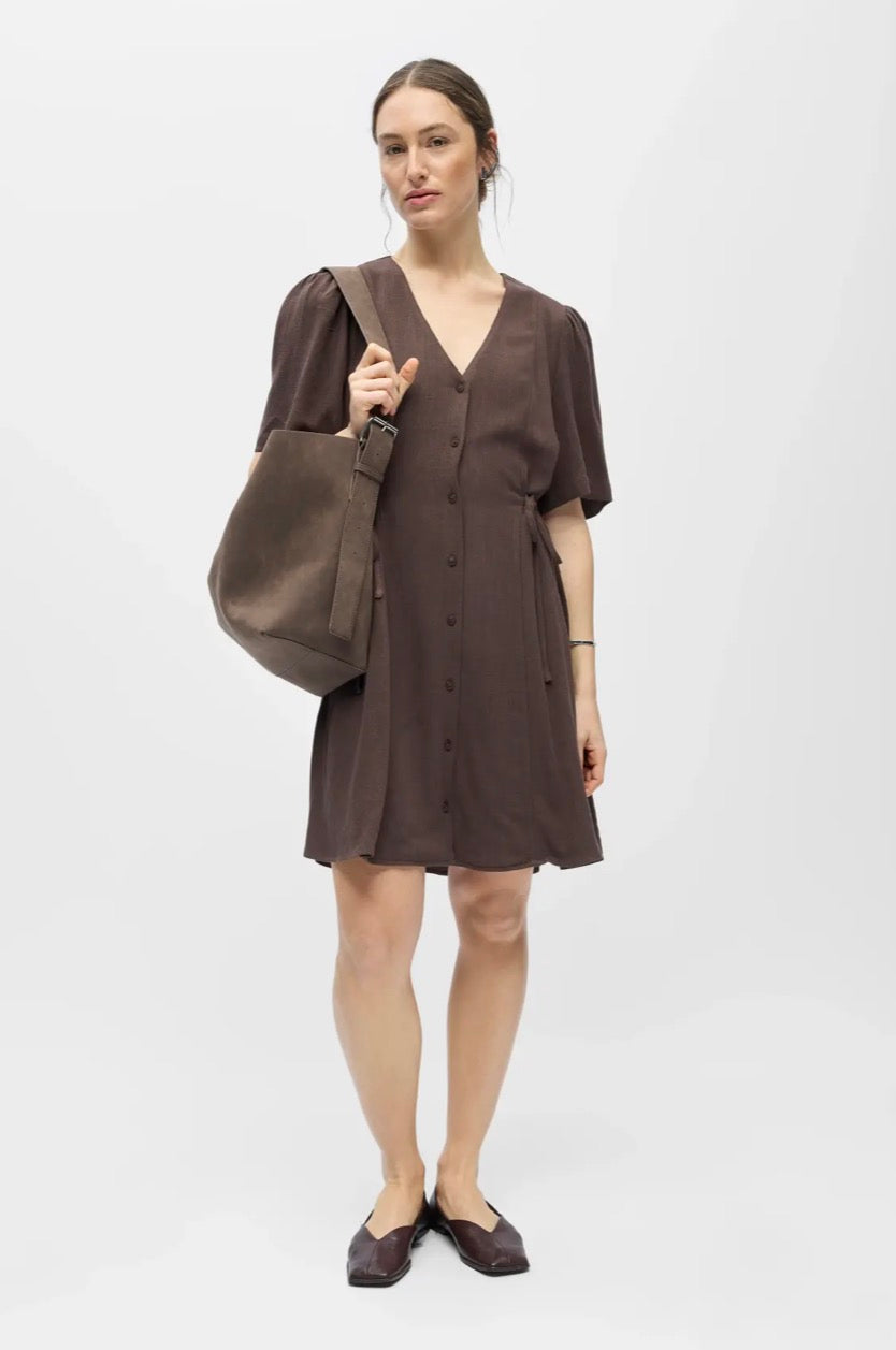 OBJSANNE S/S RE SHORT DRESS