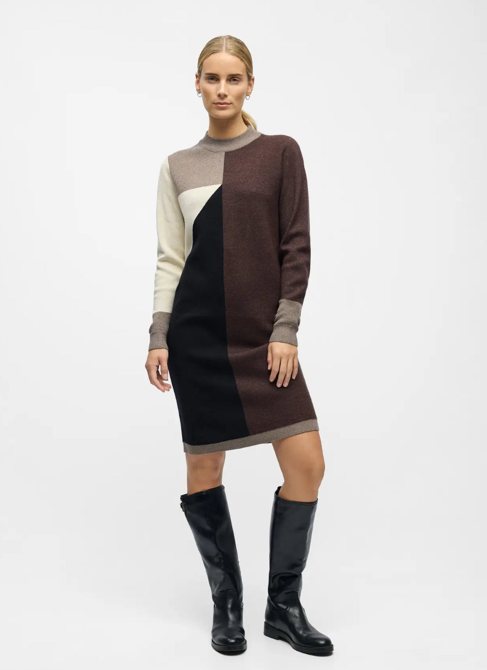 OBJRAY L/S KNIT DRESS
