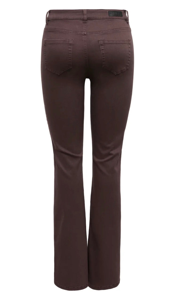 ONLBLUSH MID FLARED COLOUR PANT