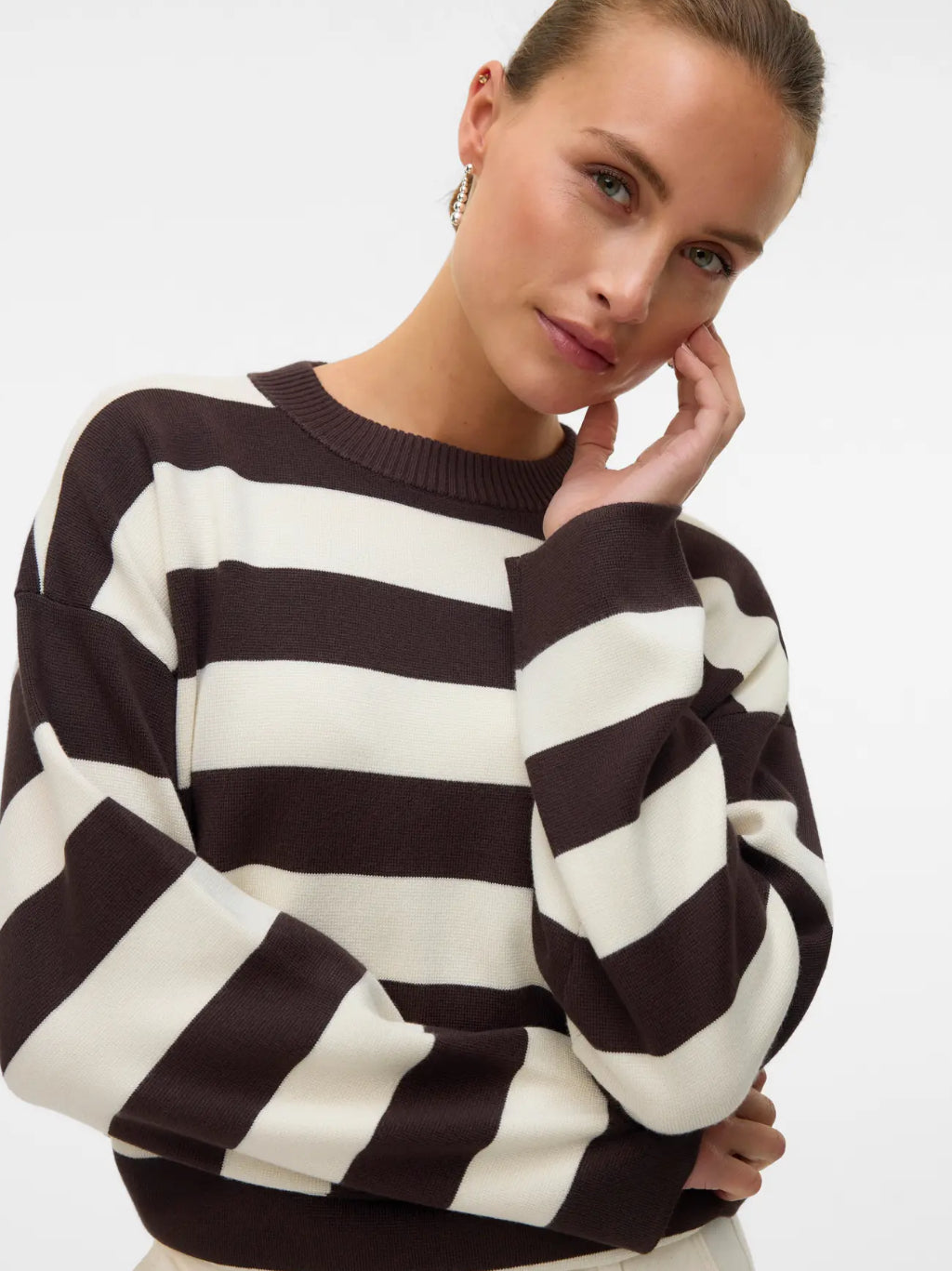 VMSILJE LS O-NECK BOXY PULLOVER