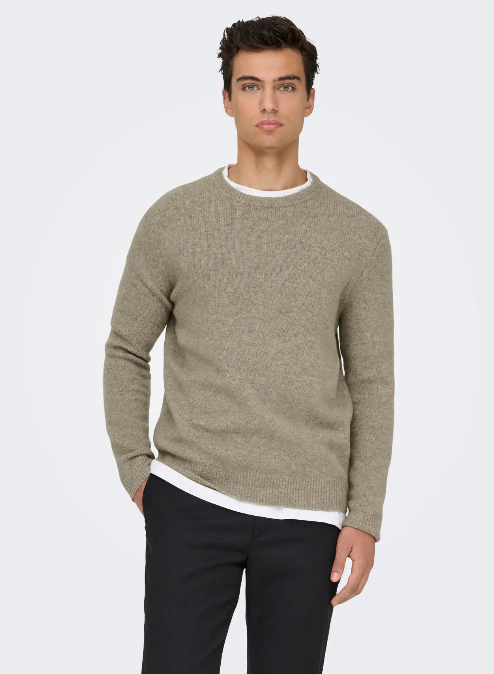 ONSRAY REG LS CREW KNIT FRML