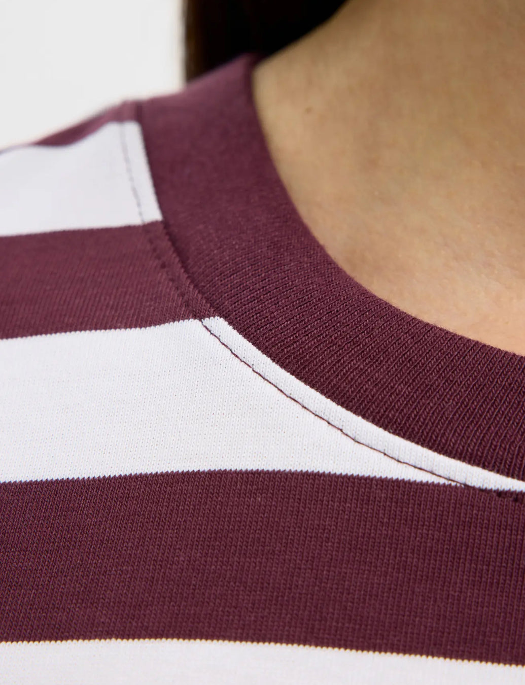 SLFESSENTIAL SS STRIPED BOXY TEE