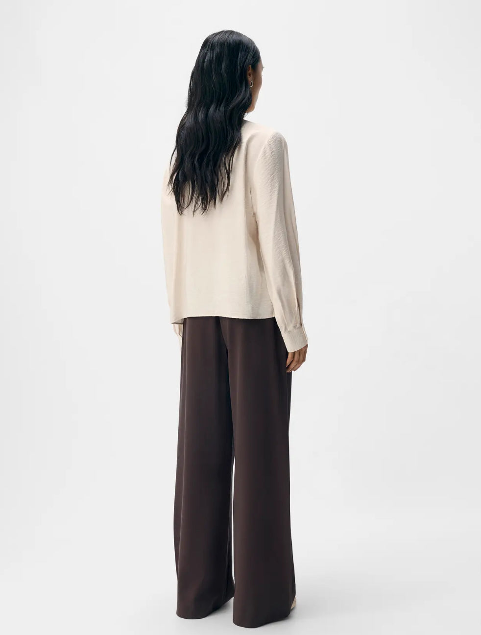 OBJJACIRA L/S RE BOW SHIRT