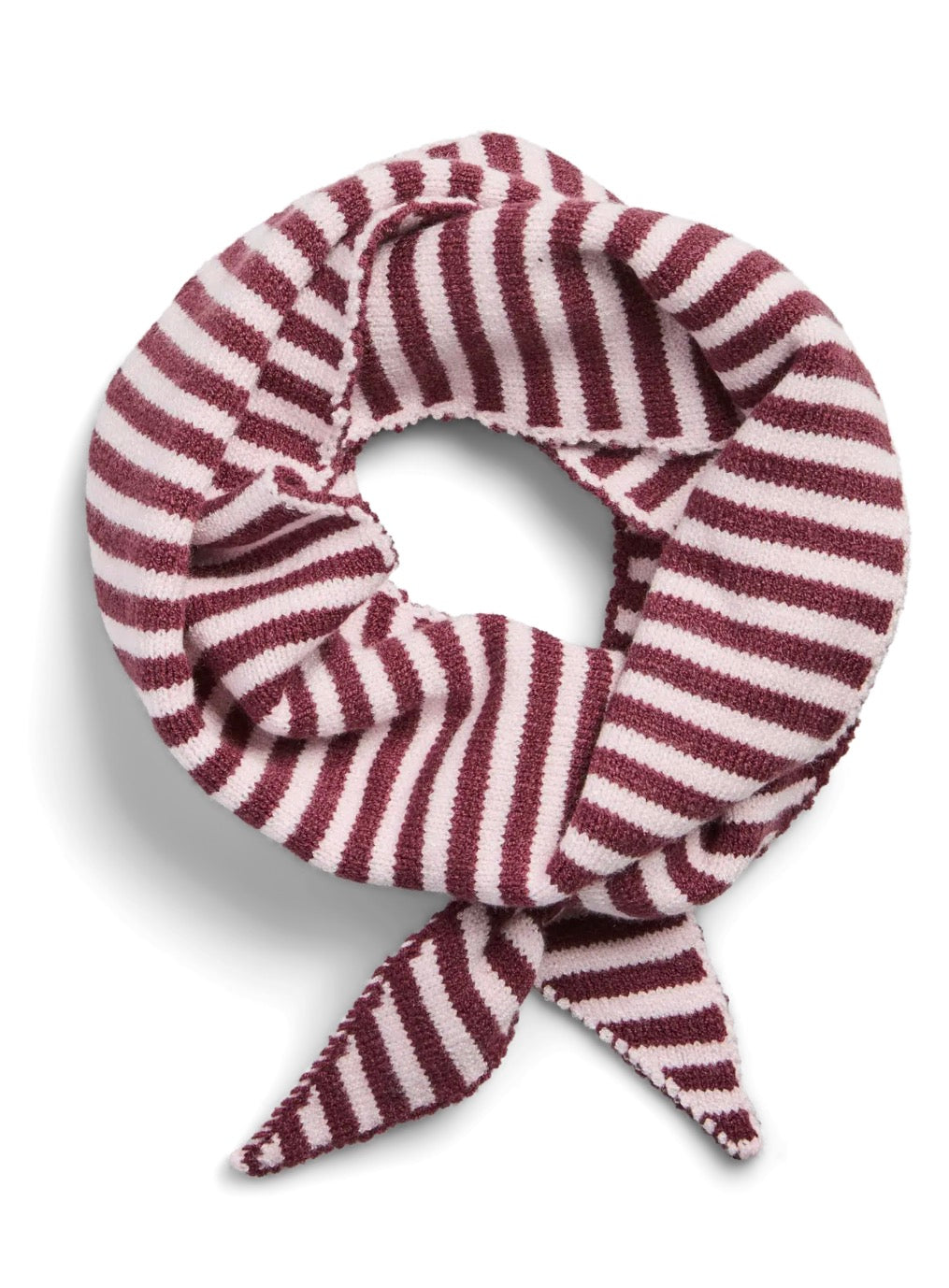 PCKOMMA TRIANGLE SCARF RANDIG