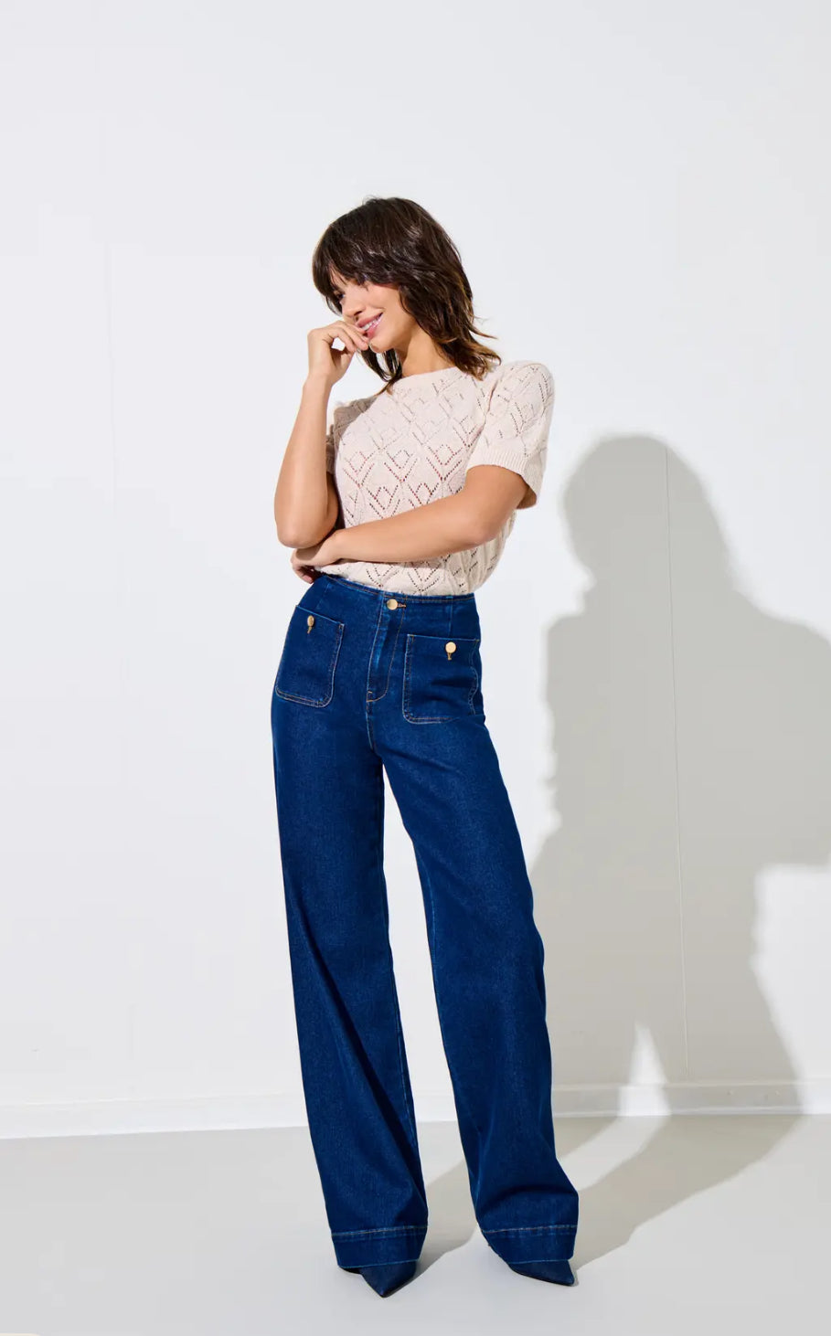 ONLMADELINE HW WD POCKET DNM GUA113