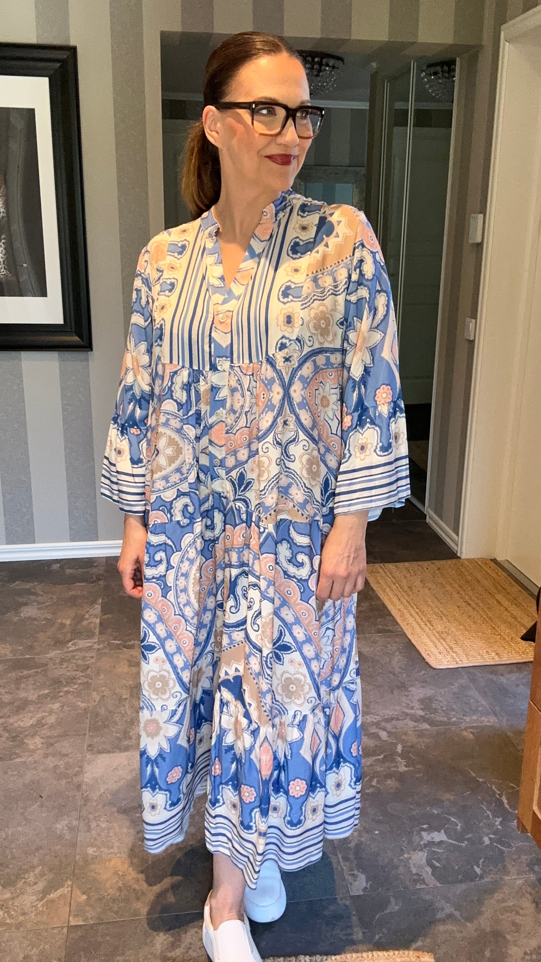 ZASSI DRESS- Flowermix Jörlevik