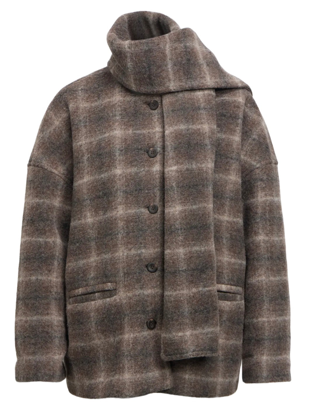 OBJMAISE L/S LO SCARF JACKET