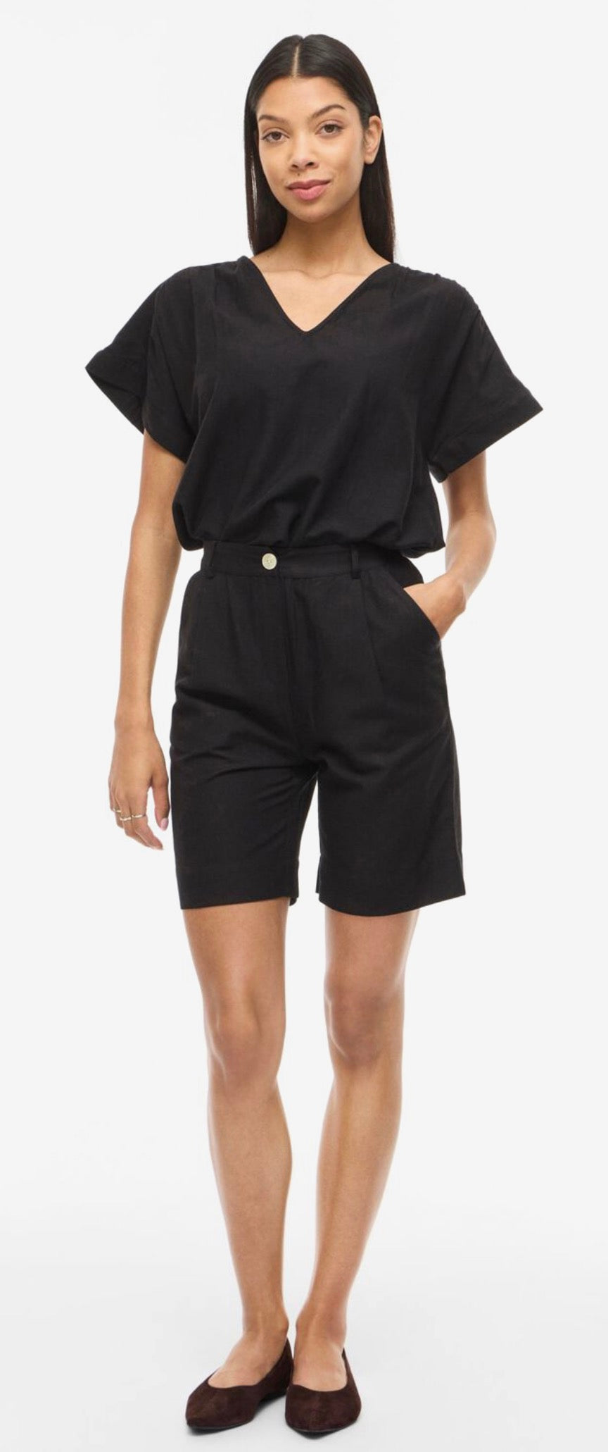 VIPRISILLA HW BERMUDA SHORTS