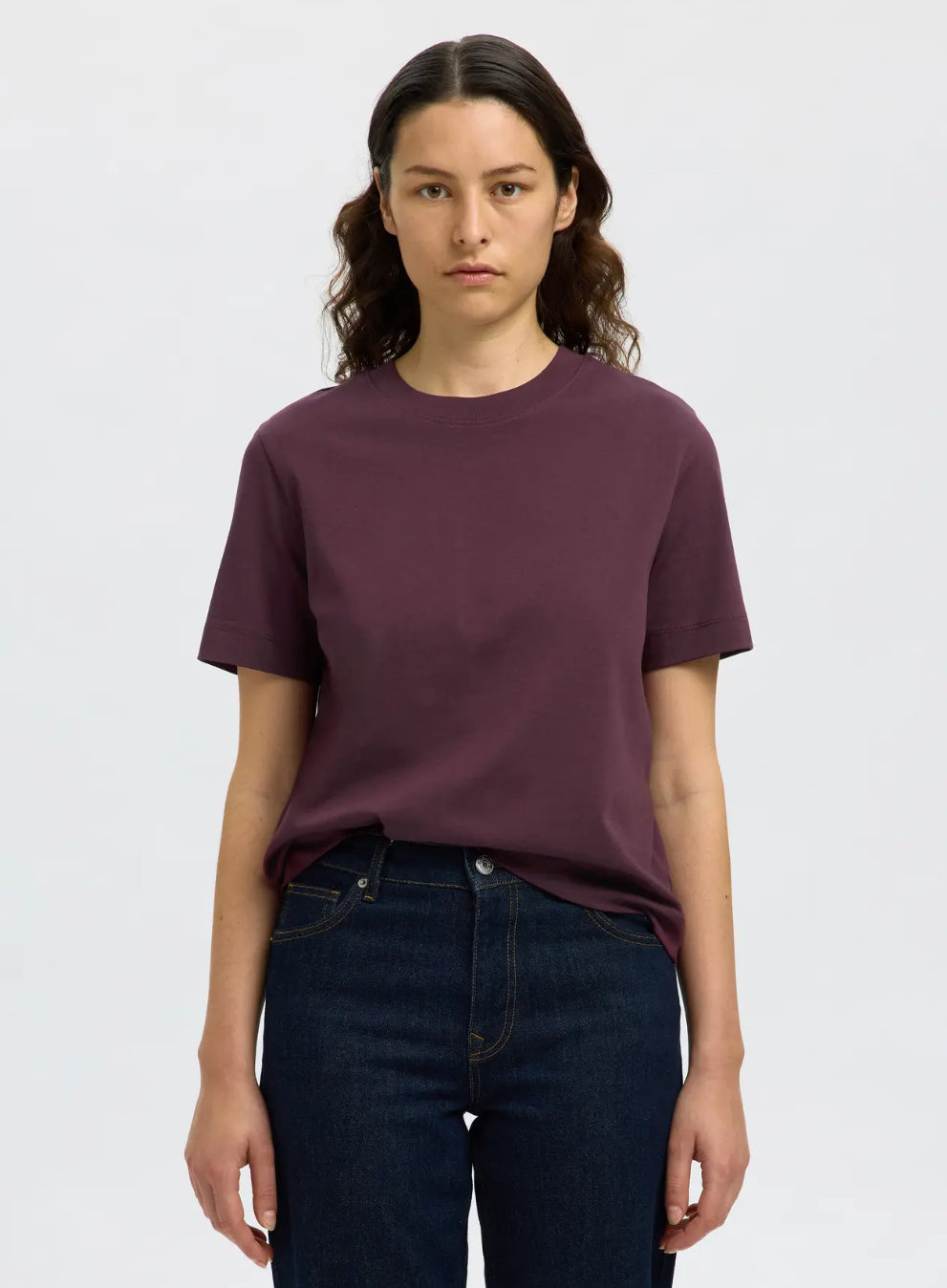 SLFESSENTIAL SS BOXY TEE