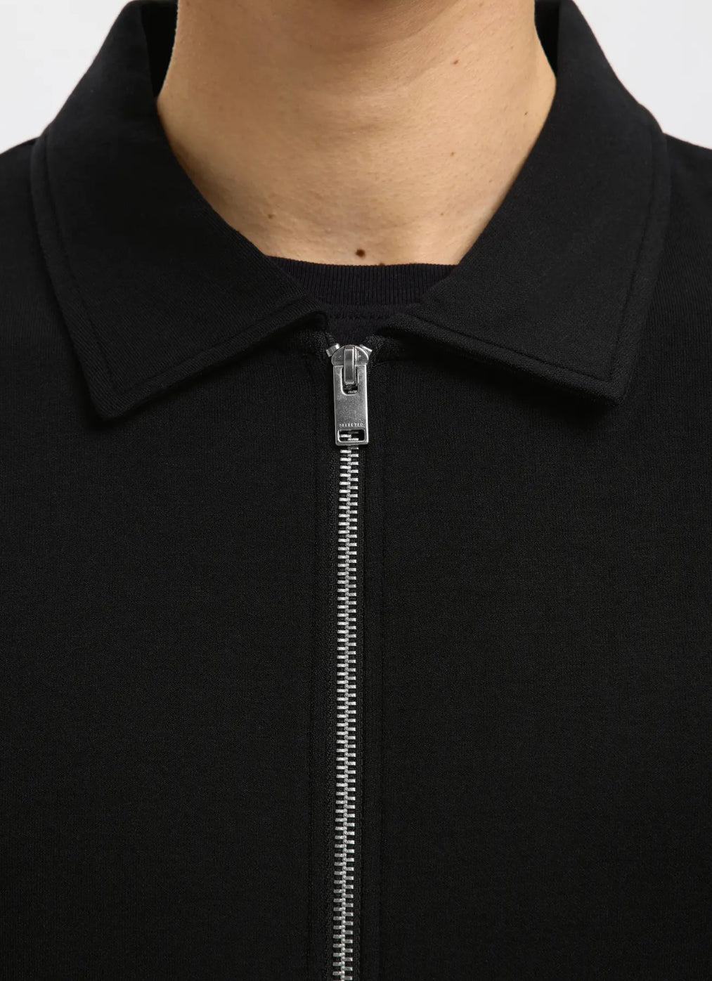 SLHEMANUEL SOFT FULL ZIP SWEAT