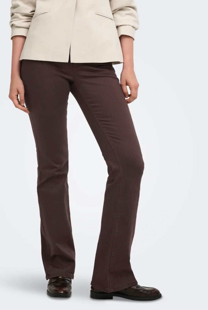 ONLBLUSH MID FLARED COLOUR PANT