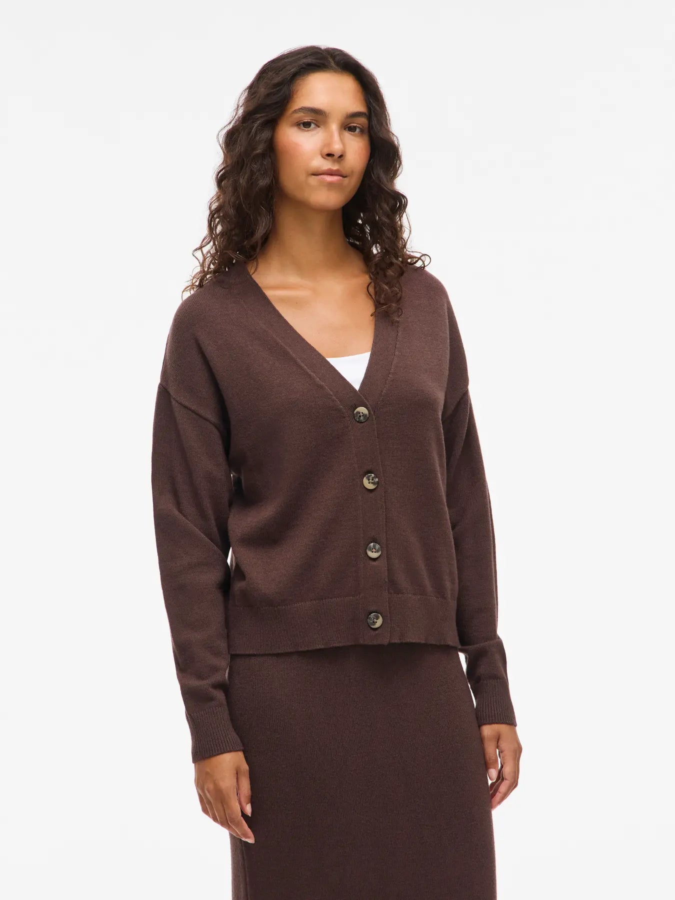 VIRIL V-NECK KNIT CARDIGAN