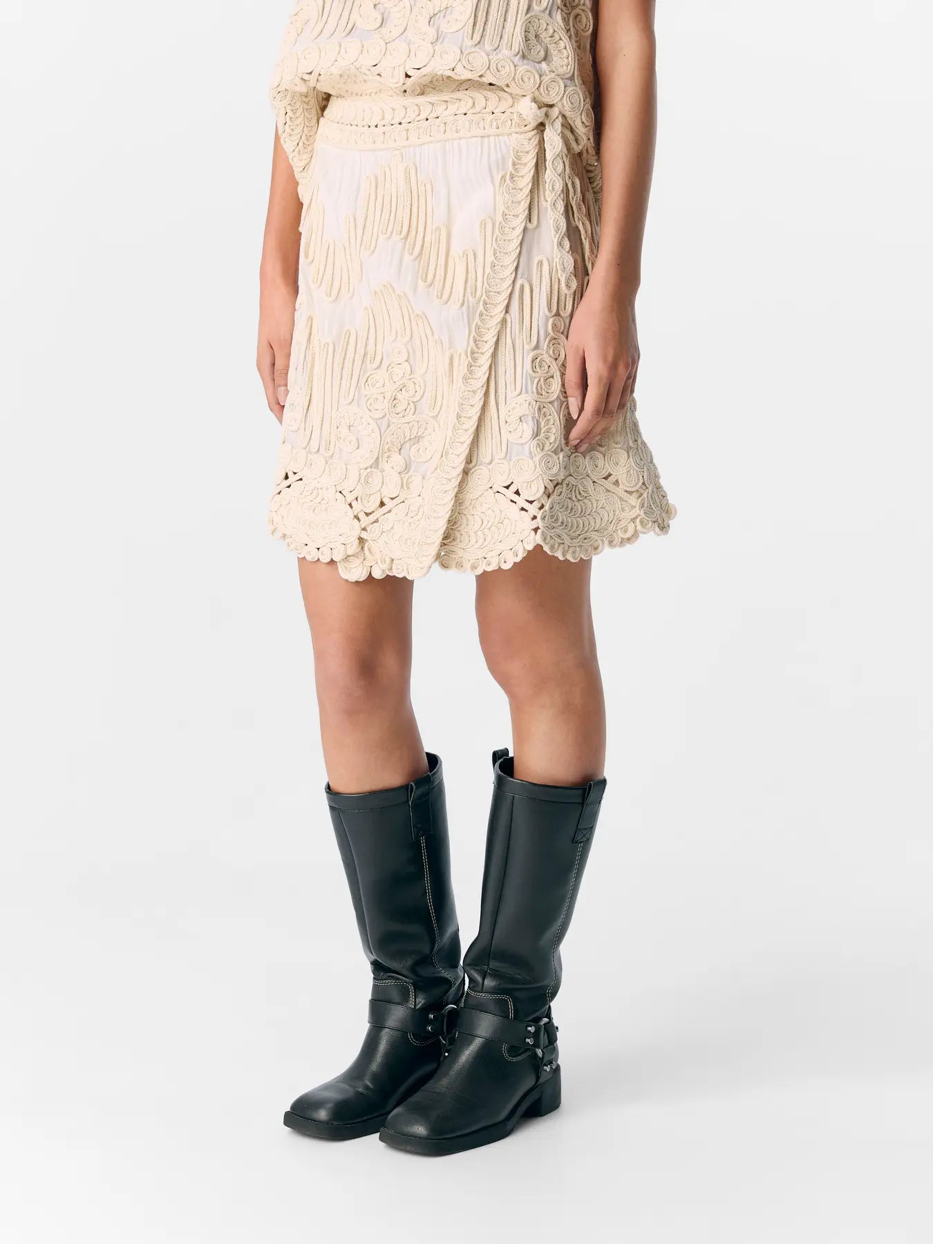 OBJPRIMA RE MW SHORT KNIT SKIRT