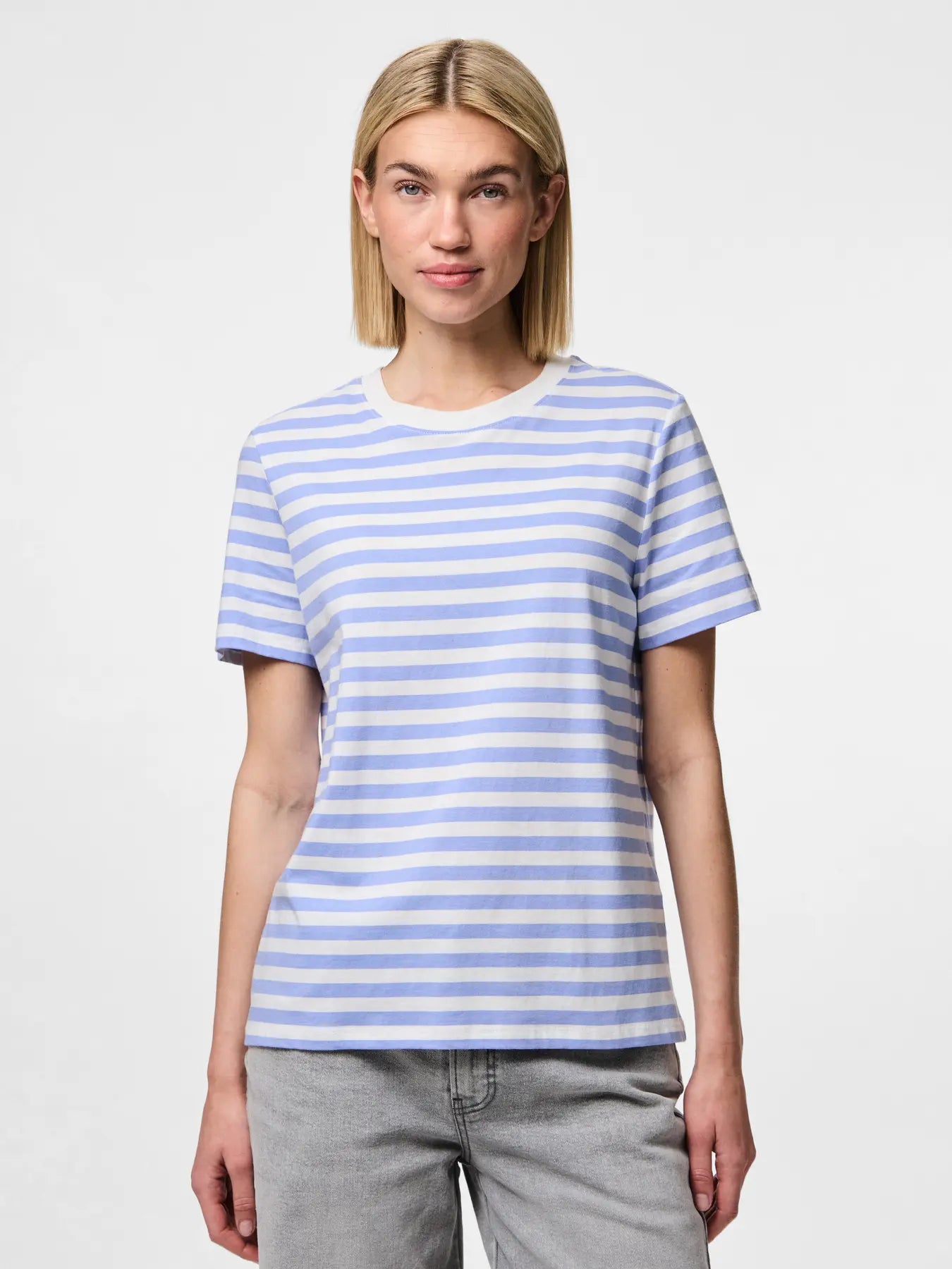 PCRIA SS TEE STRIPES JRS
