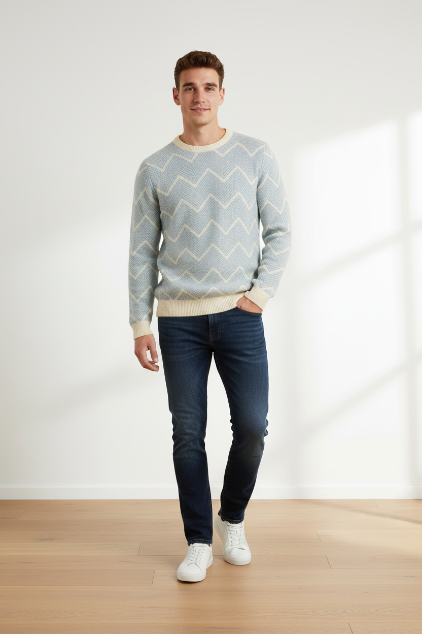 SLHRAI LS KNIT CREW NECK