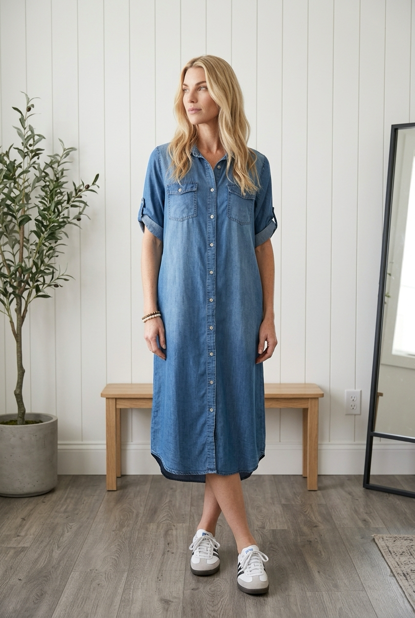 Denim dress  stl L/XL
