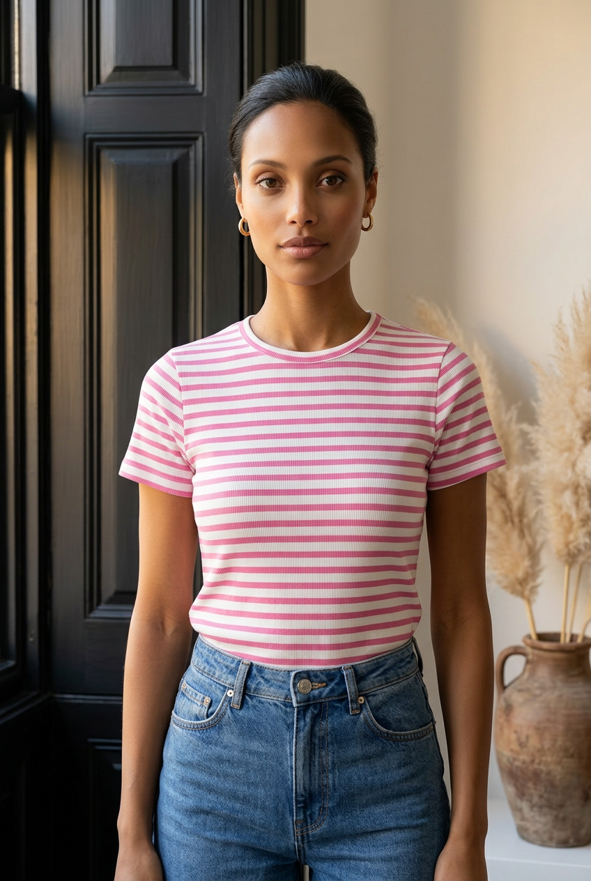 JDYSOLAR S/S O NECK TOP JRS