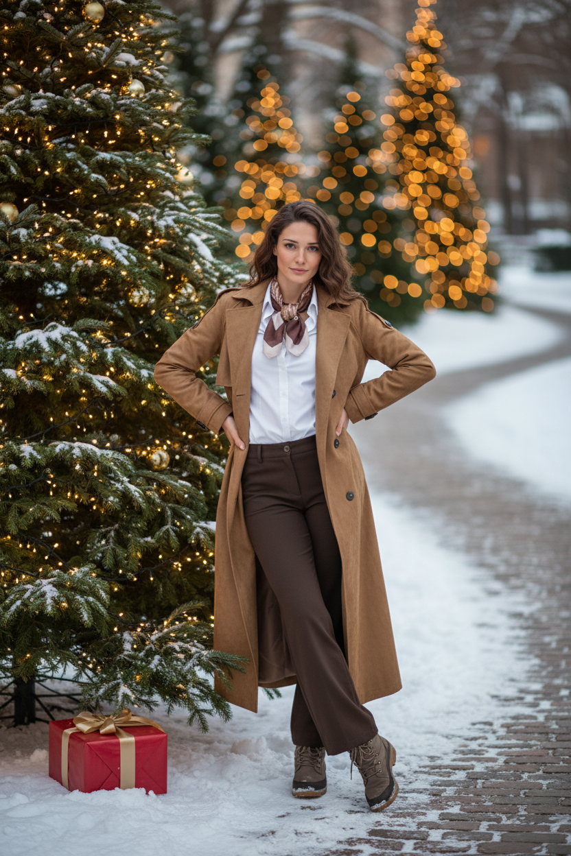 JXLEIA ROSIE LONG TRENCHCOAT