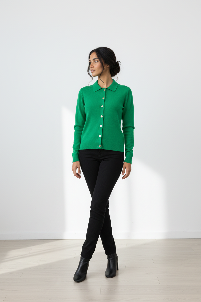 OBJREYNARD L/S SLI CARDIGAN