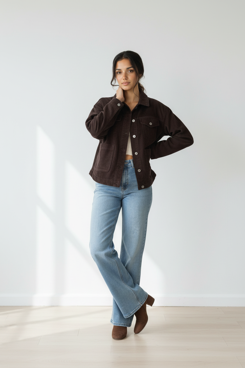 VMJAMIE LS CORDUROY SHACKET