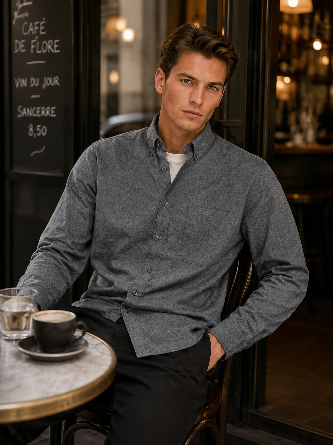 ONSJUPITER REG FIT LS SHIRT