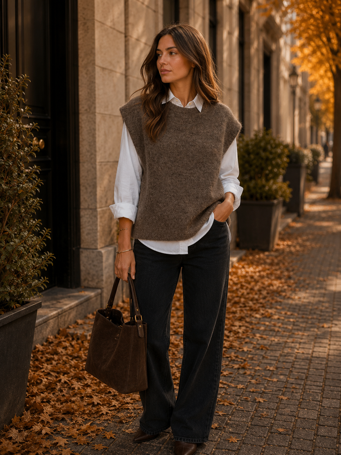 SLWLULU SL KNIT VEST