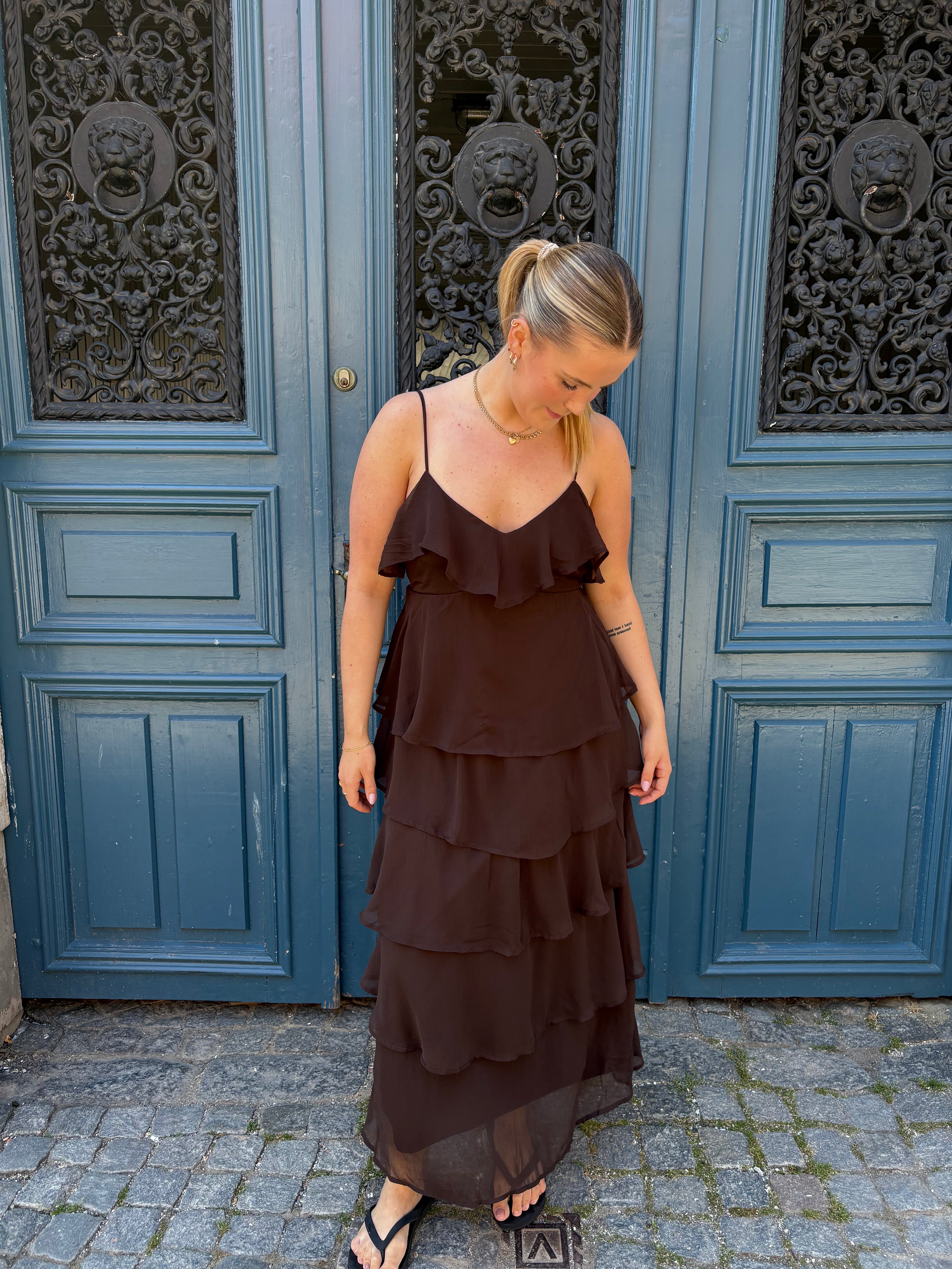 PCJASMIN ANKLE SLIP DRESS