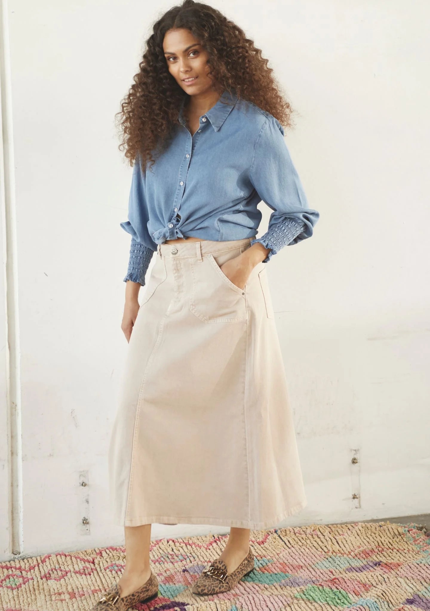 Como Twill Skirt