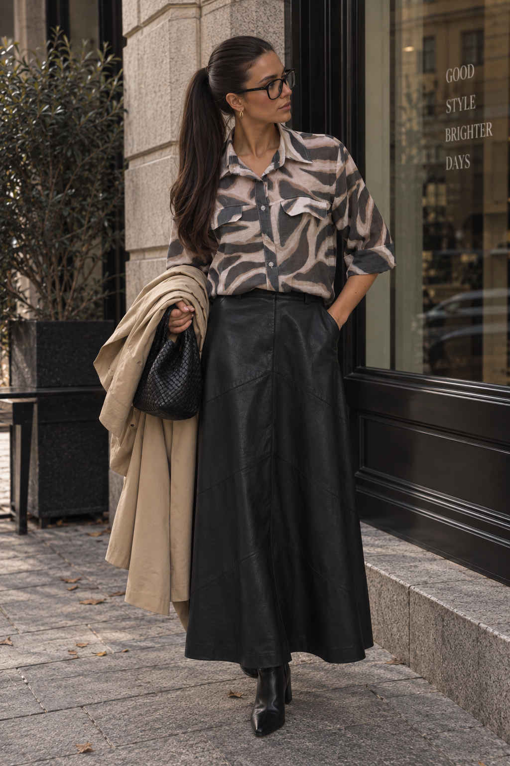 Lyocello Blus