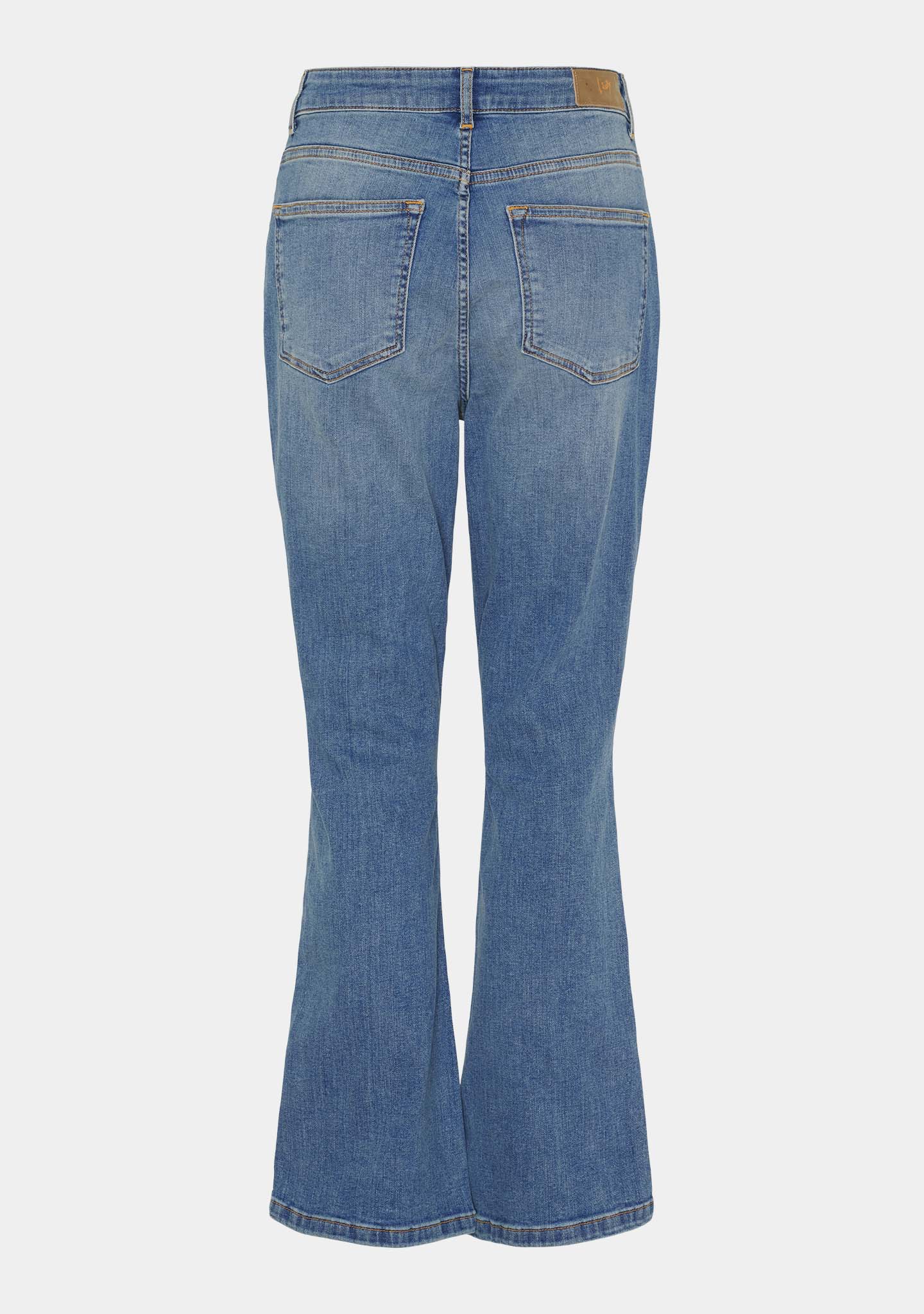 Bologna Kickflare Jeans - Mid Denim