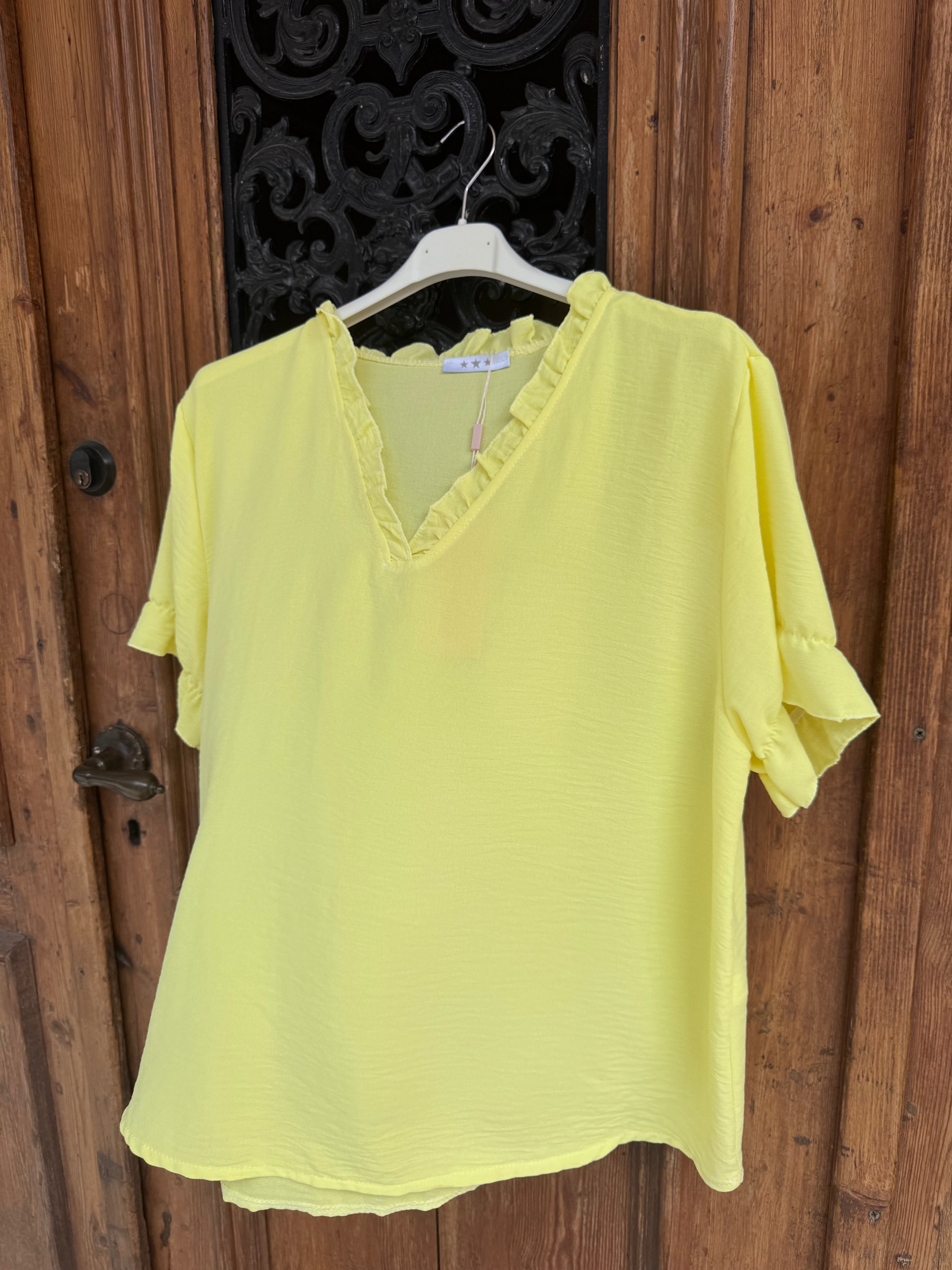 Caramelle Frill Blus