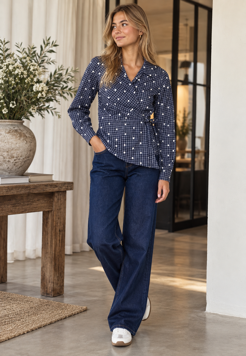 GRACY WRAP SHIRT