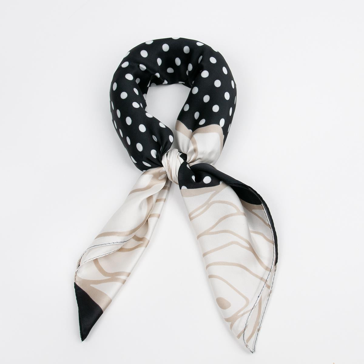 Scarf Dot svart