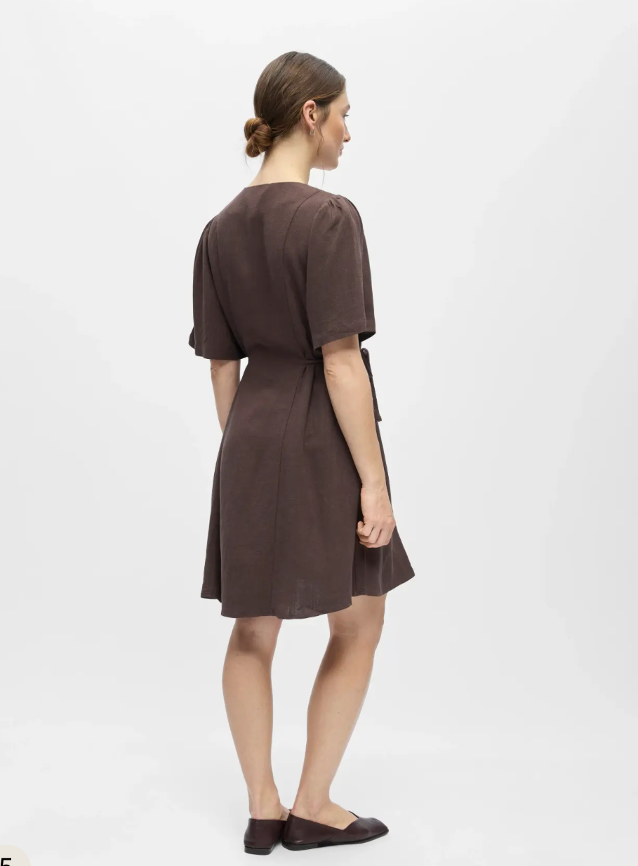OBJSANNE S/S RE SHORT DRESS