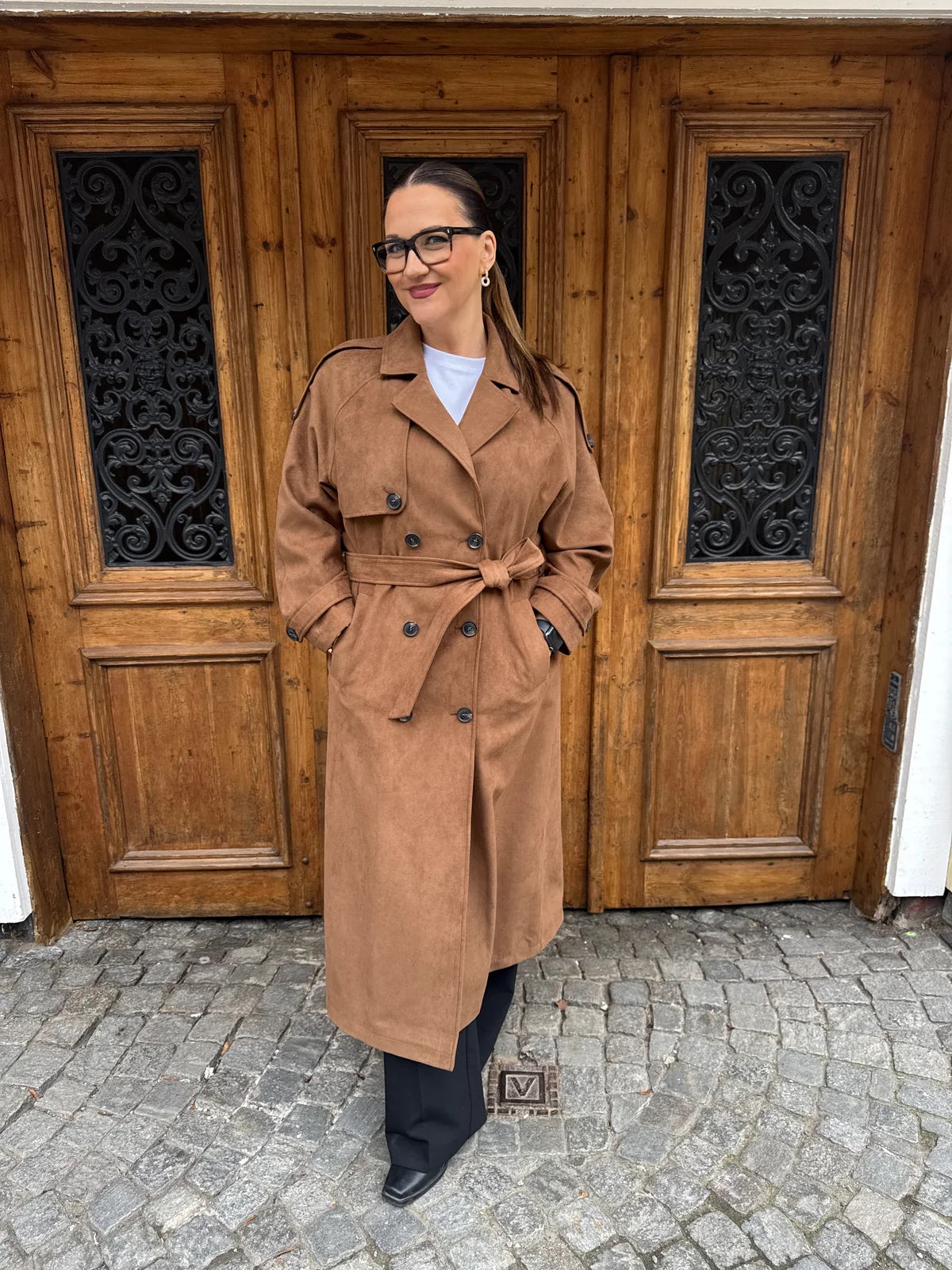 JXLEIA ROSIE LONG TRENCHCOAT