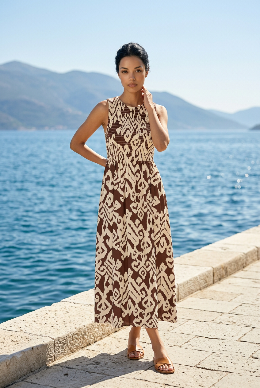 JDYDIEGO S/L SMOCK MIDI DRESS WVN