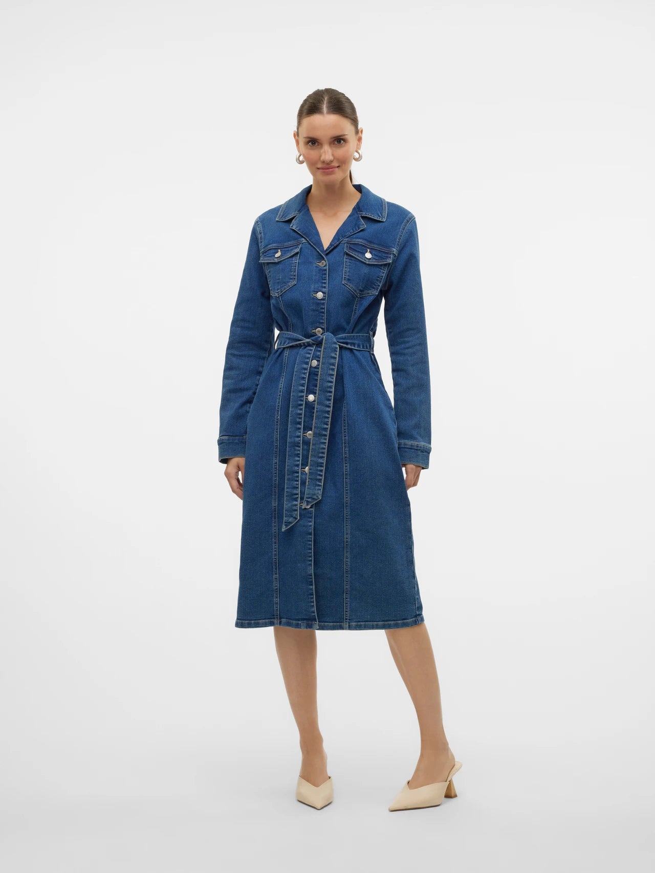 VMTELLY LS 7/8 DNM DRESS