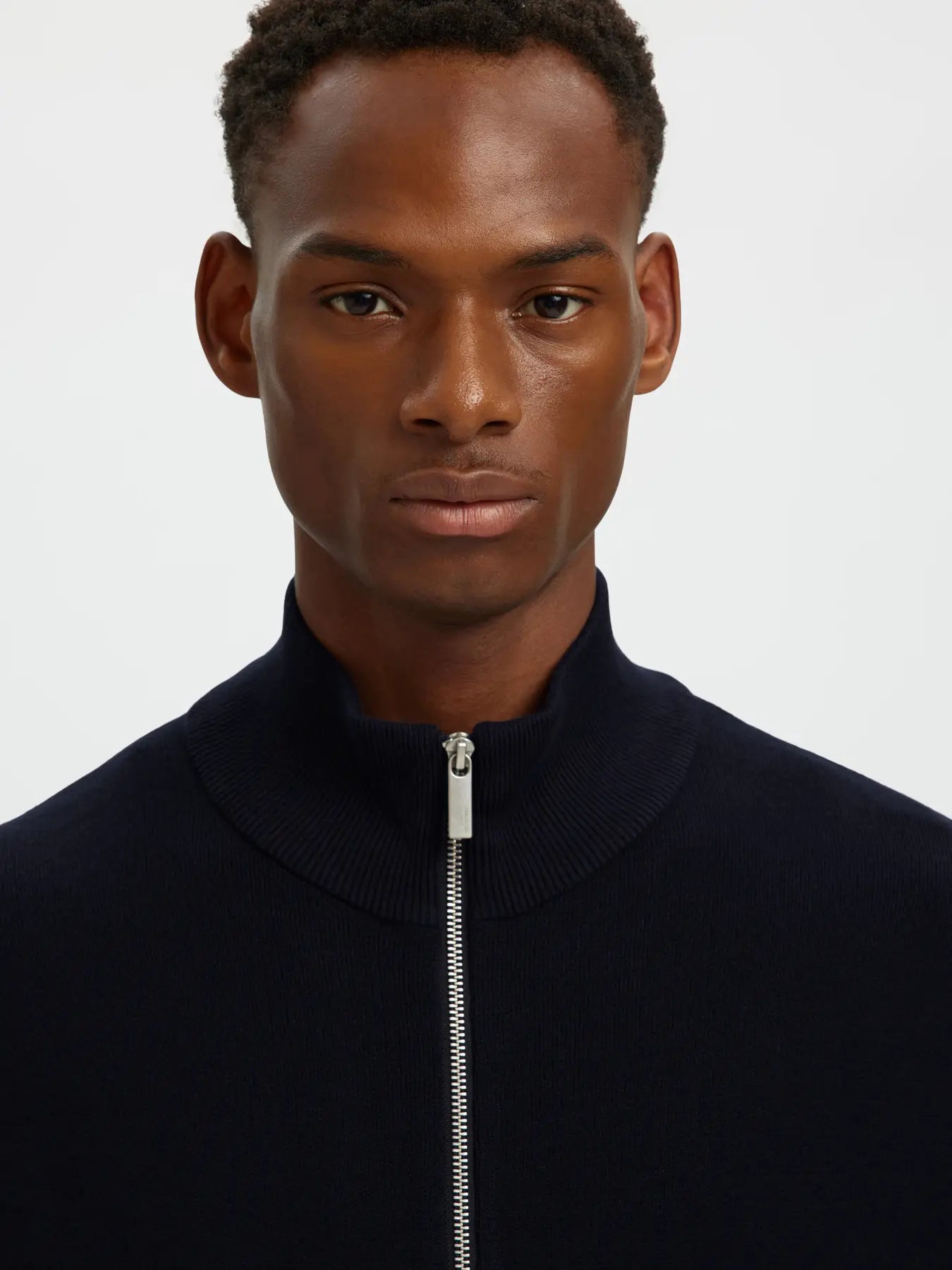 SLHTELLER FN RELAXED ZIP CARDIGAN
