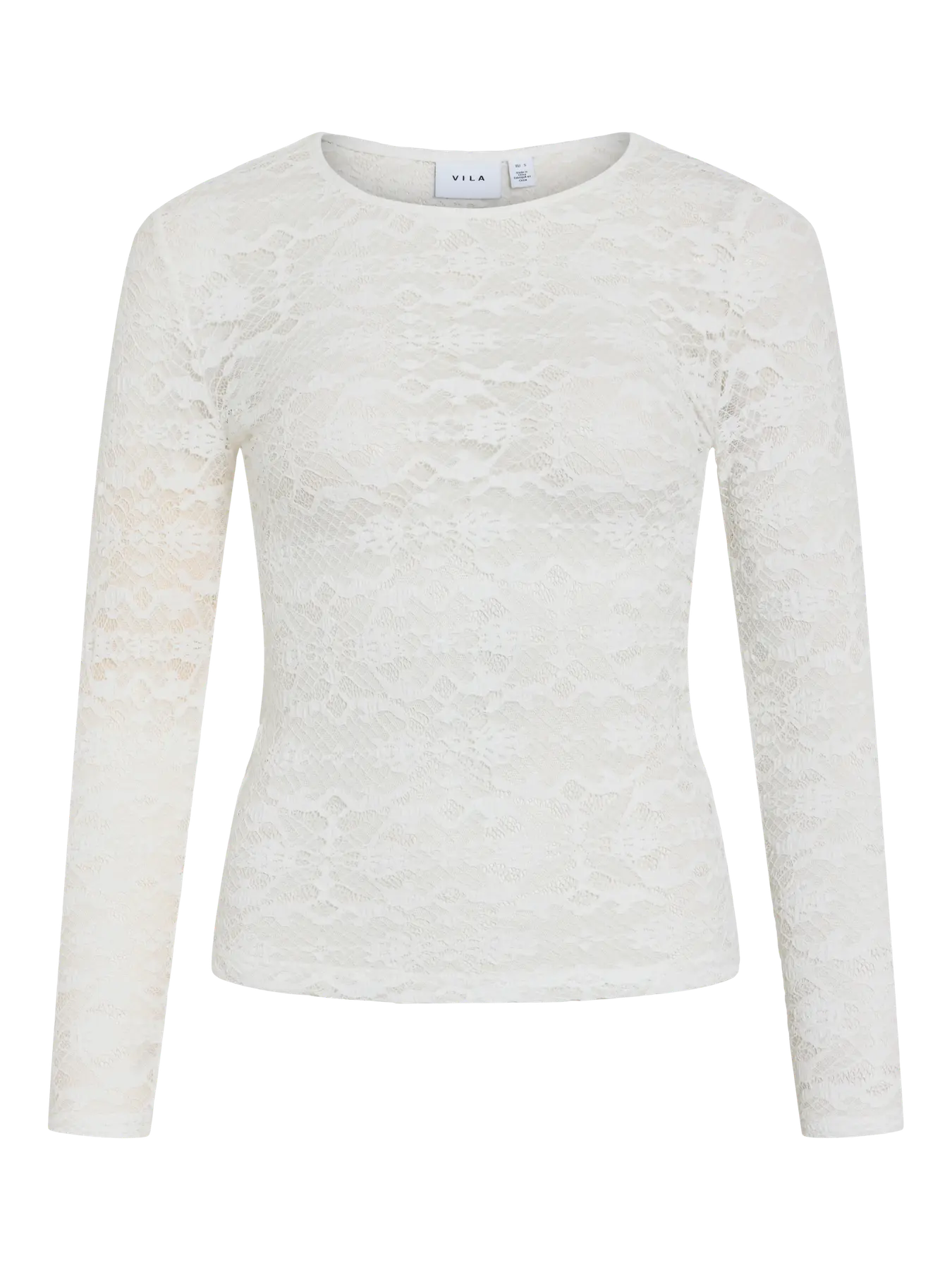 VIVELINA L/S LACE TOP