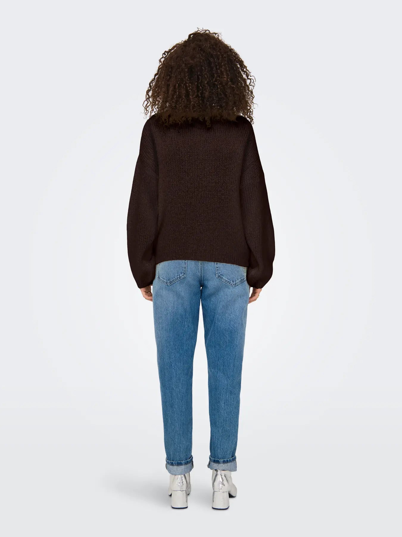 JDYDINEA L/S REVERSIBLE PULLOV. KNT